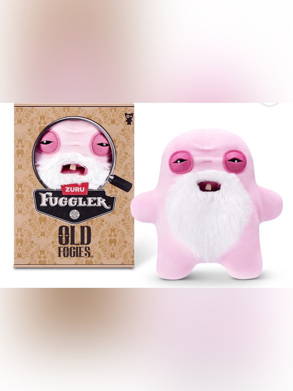 Fuggler Old Fogies - Oogah Boogah Pink Plush Toy